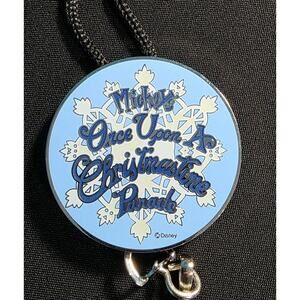 Disney Mickeys Once Upon A Christmastime Parade Cast Lanyard  2017